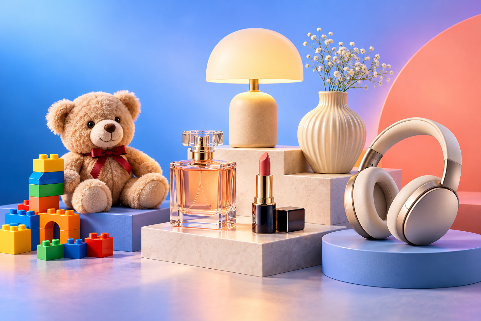 Sélection ToutiMarché : parfum, maquillage, jouets, décoration et casque audio